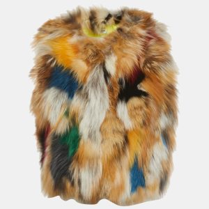 Zadig & Voltaire Multicolor Fur Sleeveless Cropped Jacket M, Coats & Jackets - Luxury Closet catalog