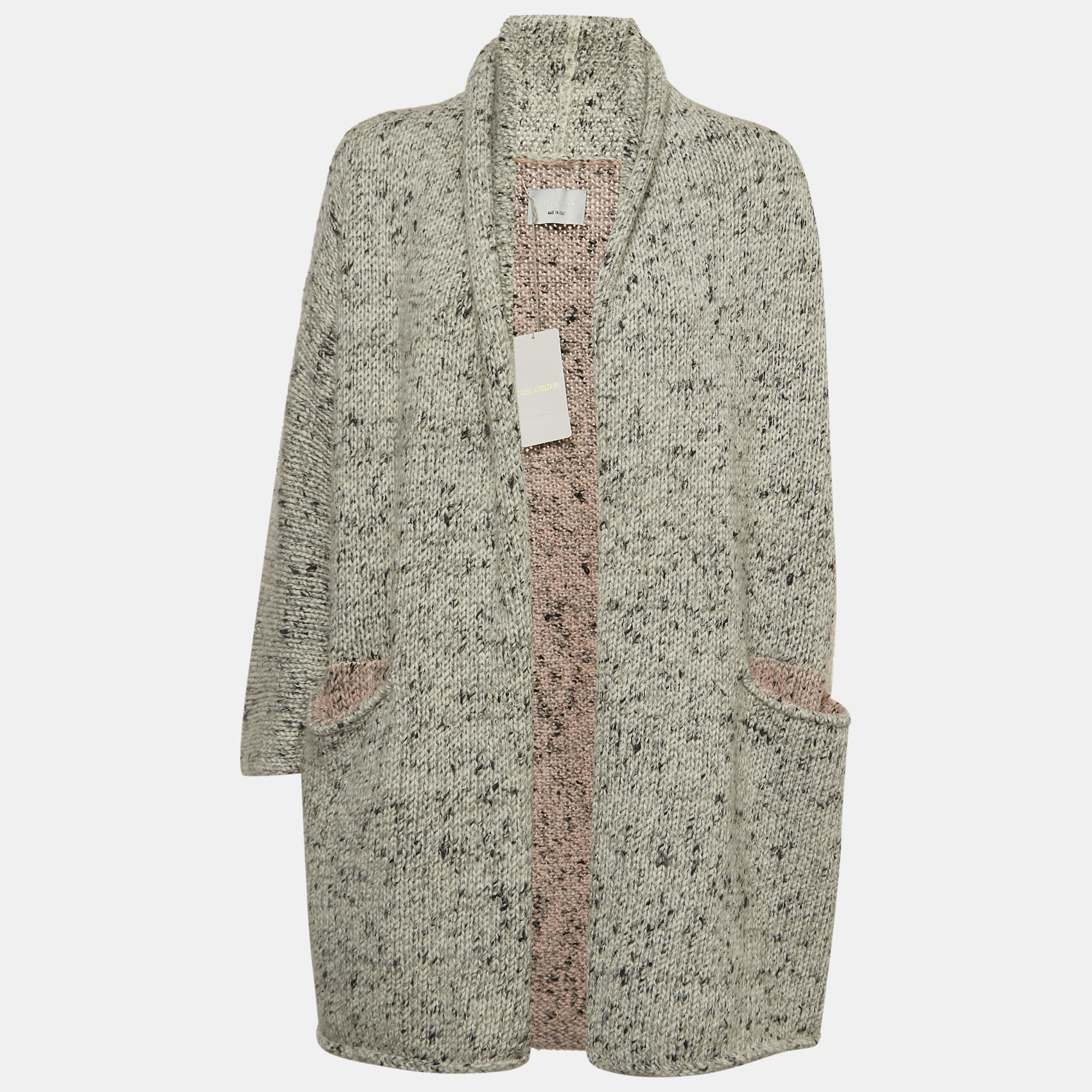 Zadig & Voltaire Grey Knit Open Cardigan XS/S, Sweaters & Cardigans - Luxury Closet catalog
