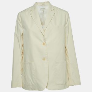 Zadig & Voltaire Ivory White Cotton Blazer S, Coats & Jackets - Luxury Closet catalog