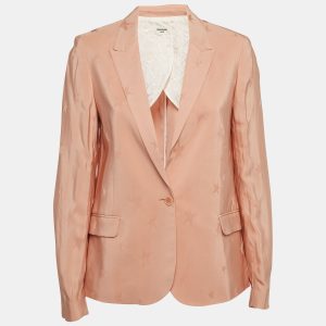 Zadig & Voltaire Pink Star Jacquard Single-Breasted Blazer S, Coats & Jackets - Luxury Closet catalog