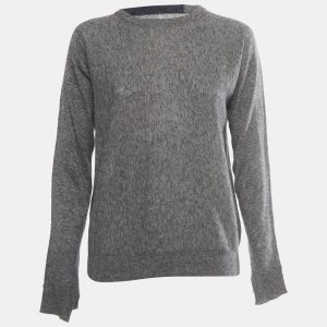 Zadig & Voltaire Grey Cashmere Blend Round Neck Sweater L, Sweaters & Cardigans - Luxury Closet catalog