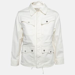 Zadig & Voltaire White Kimi Cotton Drill Denim Jacket XS, Coats & Jackets - Luxury Closet catalog