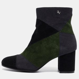 Zadig & Voltaire Multicolor Suede Ankle Length Boots Size 36, Boots - Luxury Closet catalog