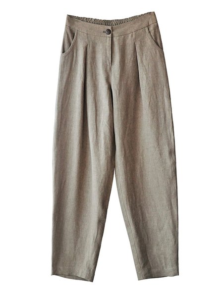 Women Long Cotton Pencil Pants Trousers, Pants, Roselinlin - Online Catalog