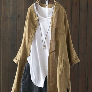 Long Sleeve Tops, Blouses & Shirts, Roselinlin - Online Catalog