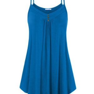 Spaghetti-Strap Summer Sleeveless Mini Dress, Midi Dresses, Roselinlin - Online Catalog