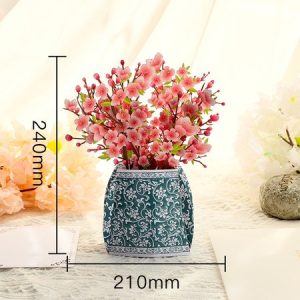 3D Pop Up Birthday Cards Paper Flowers Bouquet Greeting Cards, Home&Garden, color:Color3|size:One-size, catalog Noracora shop
