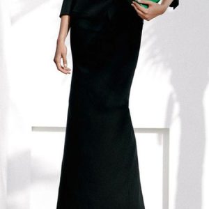 Plain Urban Regular Fit Pocket Stitching Skirt, Skirts, color:Black|size:XXL, Stylewe