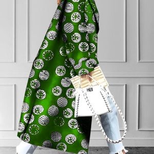 Daily Long Sleeve Urban Regular Fit Jacket, Jackets, color:Green|size:XXL, Stylewe