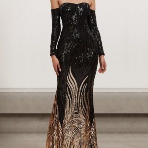 Women Plain Strapless Sleeveless Comfy Sexy Maxi Dress, Dresses, color:Black|size:XL, catalog Noracora shop