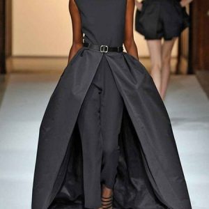 Urban Regular Fit Plain Sleeveless Jumpsuit, Jumpsuits, color:Black|size:XXL, Stylewe