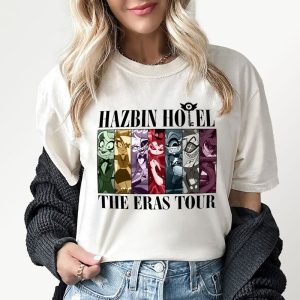 Hazbin Hotel Character Sweatshirt Helluva T-shirt, women tops,  COTOSEN