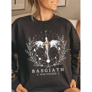 Vintage Basgiath War College Sweatshirt, women tops, COTOSEN