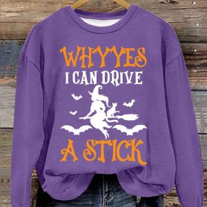 Casual Crew Neck Text Letters Sweatshirt, Hoodies & Sweatshirts, color:Purple|size:XXL, catalog Noracora shop