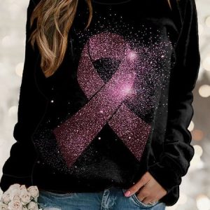 Casual Crew Neck Ombre Sweatshirt, Hoodies & Sweatshirts, color:Black|size:XXL, catalog Noracora shop
