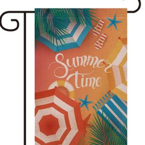 12 x 18 Hello Summer Text Letters And Floral Garden Flag Yard Flag Holiday Outdoor Decor Flag, Home&Garden, color:Color10, catalog Noracora shop
