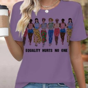 Equality Hurts No One Equality  Equality Day T-Shirt, T-shirts, Lilicloth.com