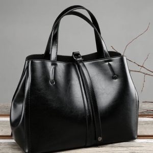 Minimalist Large Capacity Tote Bag Commuting Crossbody Bag, Bags, color:Black|size:One-size, Stylewe