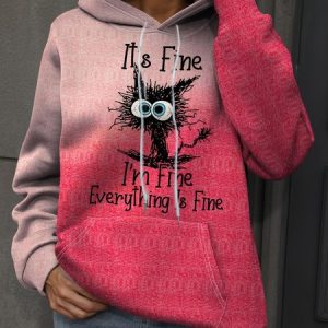 Casual Hoodie Text Letters Sweatshirt, Hoodies & Sweatshirts, color:Red|size:5XL, catalog Noracora shop