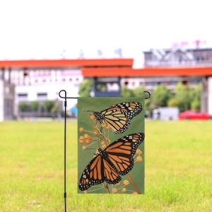 12 x 18 Double Sided Printed Burlap Butterfly Art Welcome Spring Garden Flag Yard Flag Holiday Outdoor Decor Flag, Home&Garden, color:Color6, catalog Noracora shop