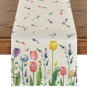 13*72 Table Cloth Floral Butterfly Table Tarps Party Decorations, Home&Garden, color:2|size:One-size, catalog Noracora shop
