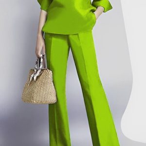 Regular Fit Plain Urban Fashion Pants, Pants, color:As Picture|size:XXL, Stylewe