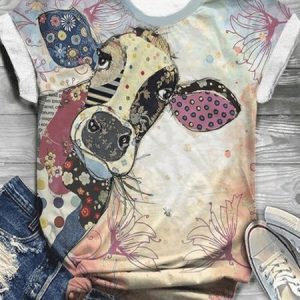 Casual Cattle Crew Neck Short Sleeve T-shirt, T-shirts, color:Multicolor|size:XXL, catalog Noracora shop