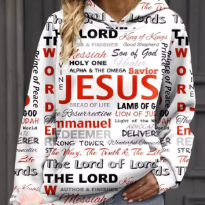 Casual Hoodie Text Letters Sweatshirt, Sweaters, color:White|size:3XL, catalog Noracora shop