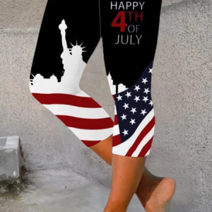 Casual Text Letters Capris Leggings, Leggings, color:Black|size:XXL, catalog Noracora shop