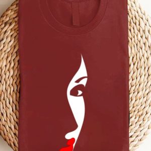 Casual Figure Crew Neck Long Sleeve T-shirt, T-shirts, color:Red|size:XXL, catalog Noracora shop