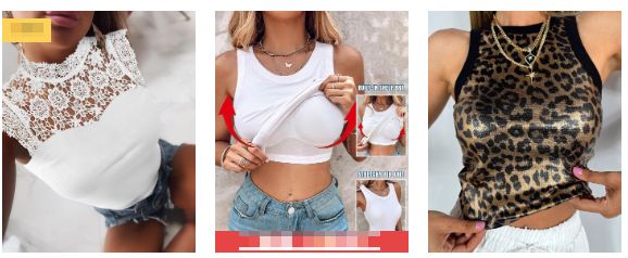 ChicMe Crop Tops