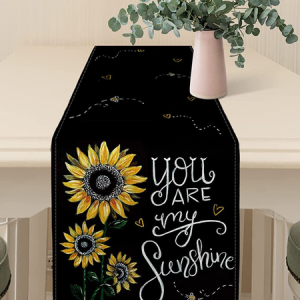 13*72 Table Cloth You Are My Sunshine Table Tarps Party Decorations, Home&Garden, color:1|size:One-size, catalog Noracora shop