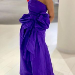 Elegant Sleeveless Bow Jumpsuit, Jumpsuits, color:Purple|size:XXL, Stylewe