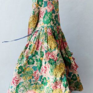 Women Floral Crew Neck Long Sleeve Comfy Casual Maxi Dress, Dresses, color:Green|size:XL, catalog Noracora shop