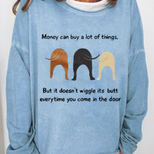 Women's Money Can Buy A Lot Of Things Funny Sweatshirt, Hoodies&Sweatshirts, Lilicloth.com