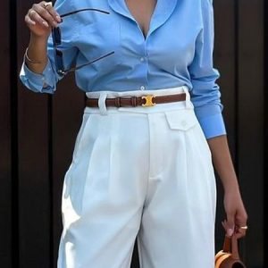 Regular Sleeve Shirt Collar Urban Shirt, Blouses and Shirts, color:Blue|size:XXL, Stylewe