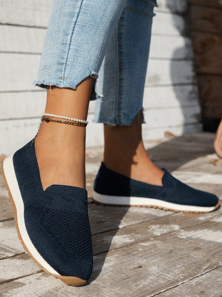 Casual All Season Plain Casual Shoes, Women Shoes, Lilicloth.com