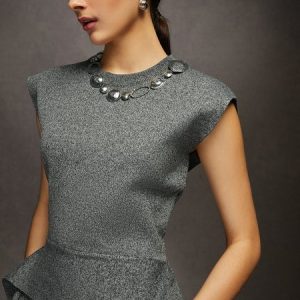 Urban Crew Neck Sleeveless Sweater, Tanks and Camis, color:As Picture|size:XXL, Stylewe