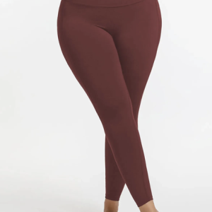 Tight Sports Plain Leggings, Plus Pants, color:Dark Pink|size:5X, Stylewe
