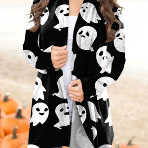 Women's Halloween Regular Loose Kimono, Outerwear, color:Color3|size:5XL, catalog Noracora shop