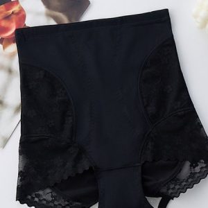 Traceless abdominal tightening and buttocks lifting lace women's underwear, Lingeries, color:Black|size:XXL, catalog Noracora shop