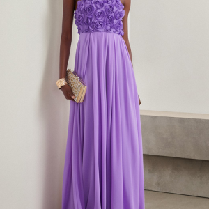 Women Plain Strapless Sleeveless Comfy Vacation Maxi Dress, Dresses, color:Purple|size:XXL, catalog Noracora shop