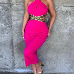 Geo Tape Patch Cutout Bodycon Dress, Bodycon Dresses, ChicMe catalog