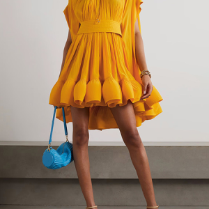 Women Plain Crew Neck Sleeveless Comfy Sexy Mini Dress, Dinner dress, color:Orange|size:L, catalog Noracora shop