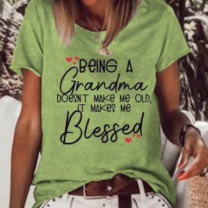 Being a Grandma Doesnt Make Me Old T-shirt, T-shirts, Lilicloth.com