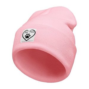 Lilicloth X Paula Dog Mom Animal Graphic Beanie Hat, Hats, Lilicloth.com
