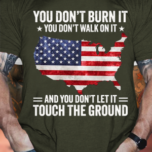 Cotton Proud to be Made in America Text Letters Casual Loose T-Shirt, T-shirts, Lilicloth.com