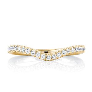 anniversary band - Italo Chevron Wedding Band Gold Plated Wedding Band, Italo jewelry - Online Catalog