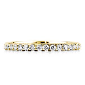 Eternity band - Classic Golden Round Cut Wedding Band, Apparel & Accessories, Italo jewelry - Online Catalog