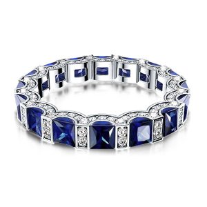 Eternity band - Italo Unique Sapphire Eternity Band Ring For Women, Apparel & Accessories, Italo jewelry - Online Catalog